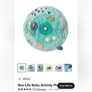 Sea Life Baby Activity Play Mat